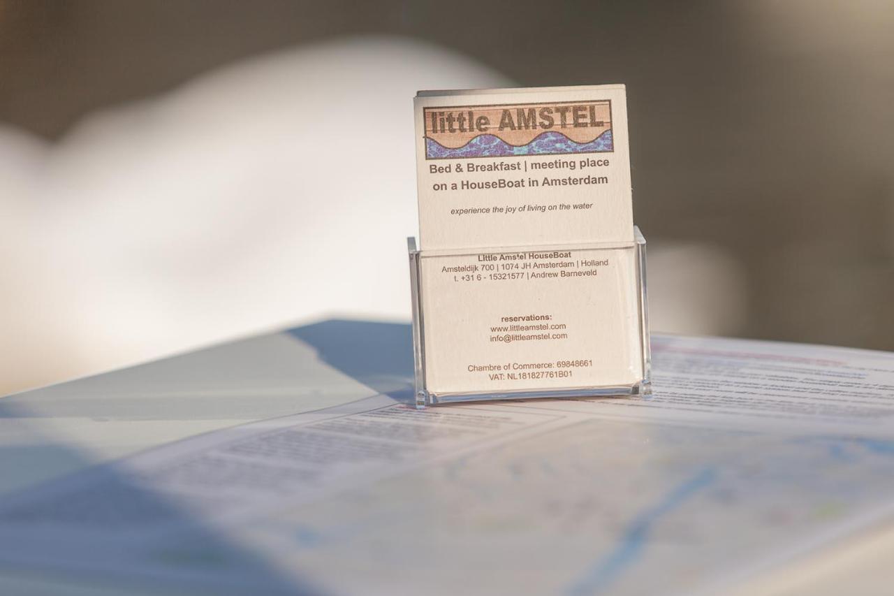 Houseboat Little Amstel Hotel Amsterdam Exterior foto