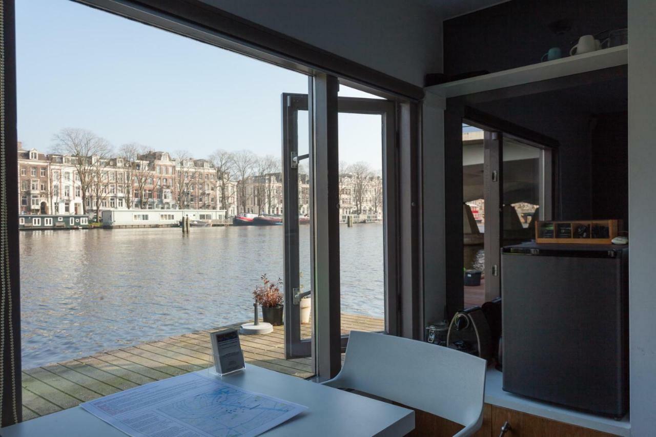 Houseboat Little Amstel Hotel Amsterdam Exterior foto